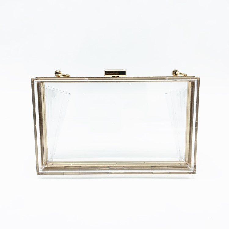 Wholesale Acrylic Transparent Fashion Evening Bag