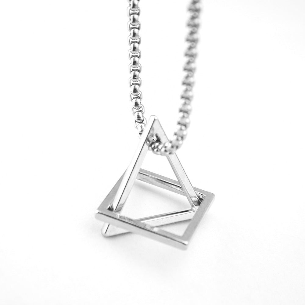 Wholesale Triangle Hip Hop Long Sweater Chain