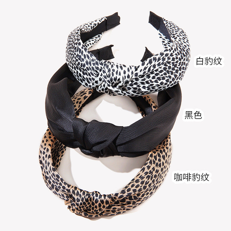 Wholesale Vintage leopard print headband