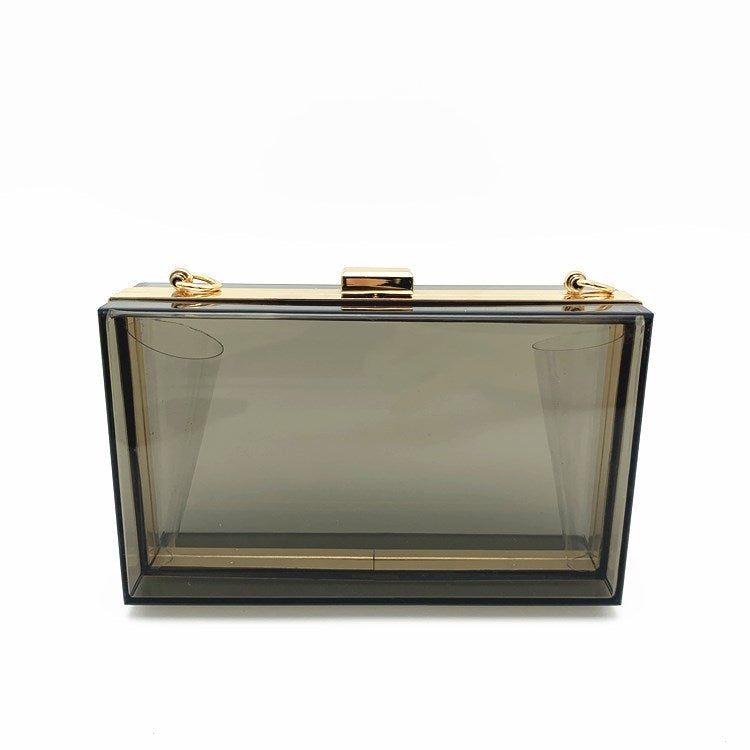 Wholesale Acrylic Transparent Fashion Evening Bag