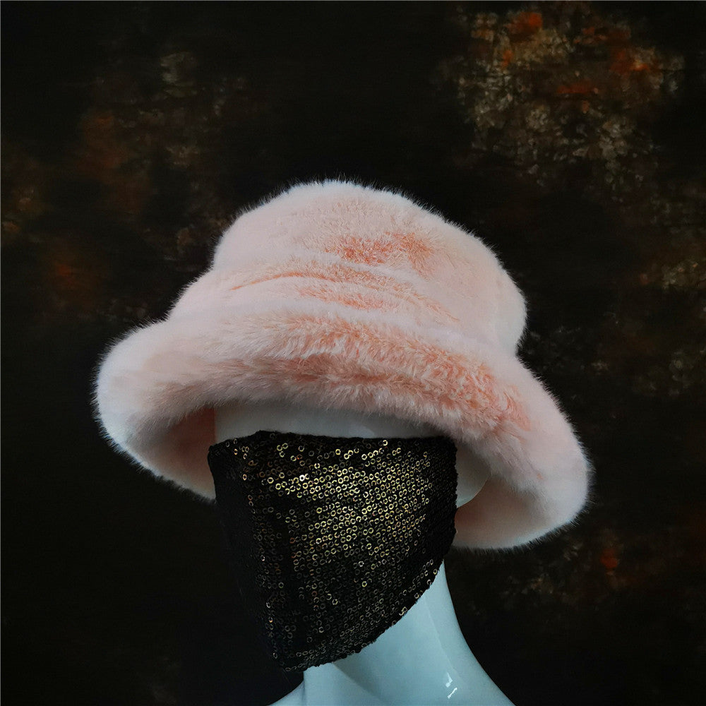 Wholesale Color Leopard Print Warm Fisherman Hats