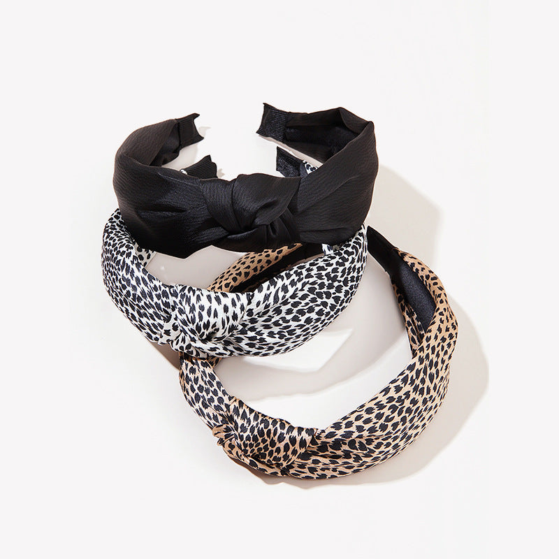 Wholesale Vintage leopard print headband