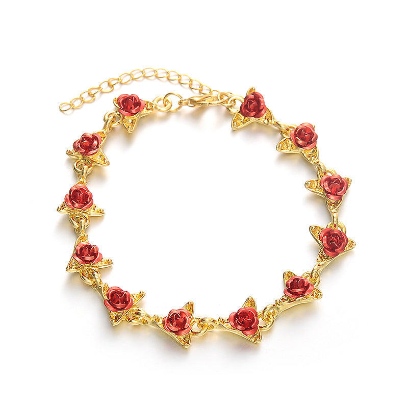 Wholesale Flowers Rose Bracelet