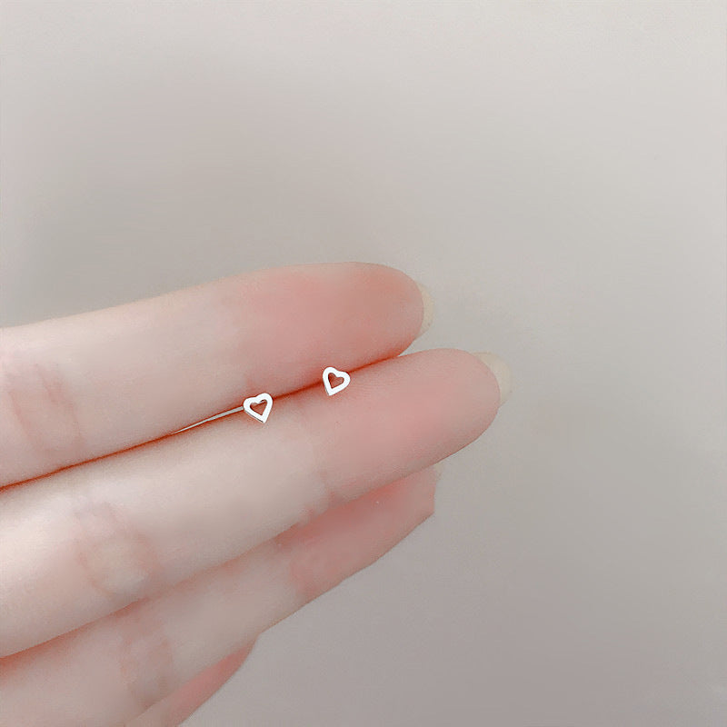 Wholesale 925 Silver Needle Mini Stealth Small Earrings