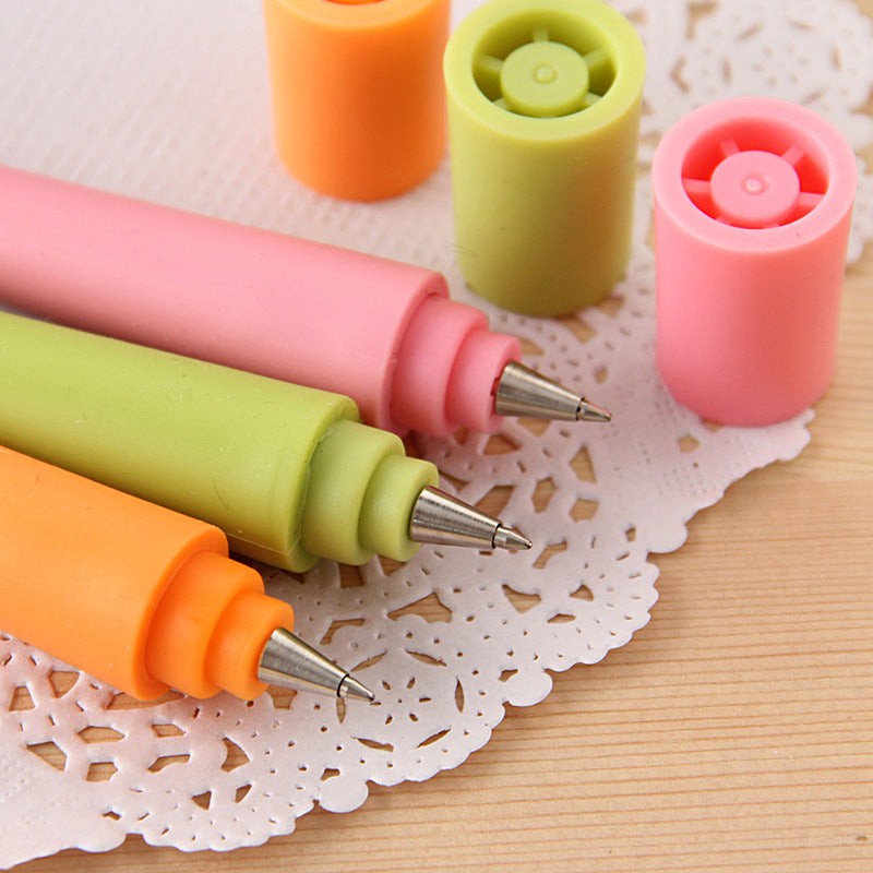 Bolígrafo de gesto de color de silicona al por mayor