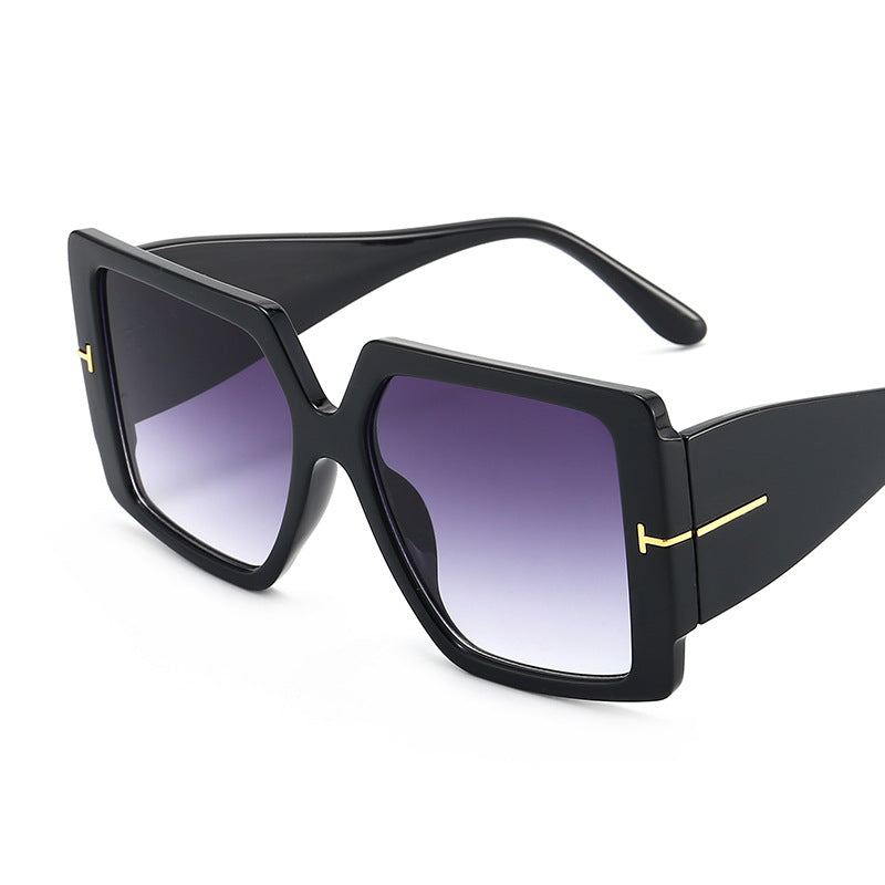 Wholesale New Square Big Frame PC Sunglasses