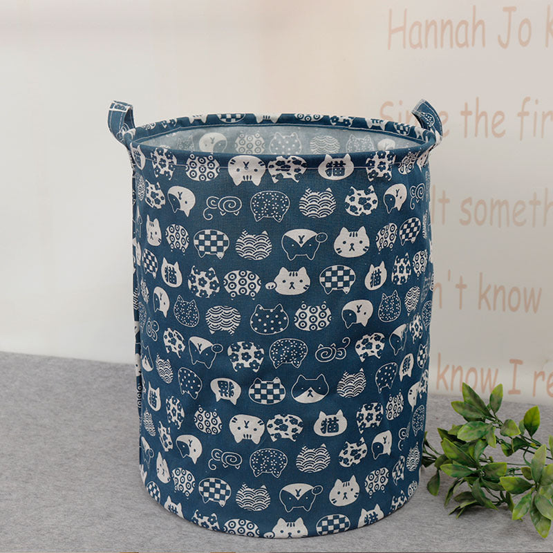 Wholesale Canvas Dirty Clothes Storage Basket