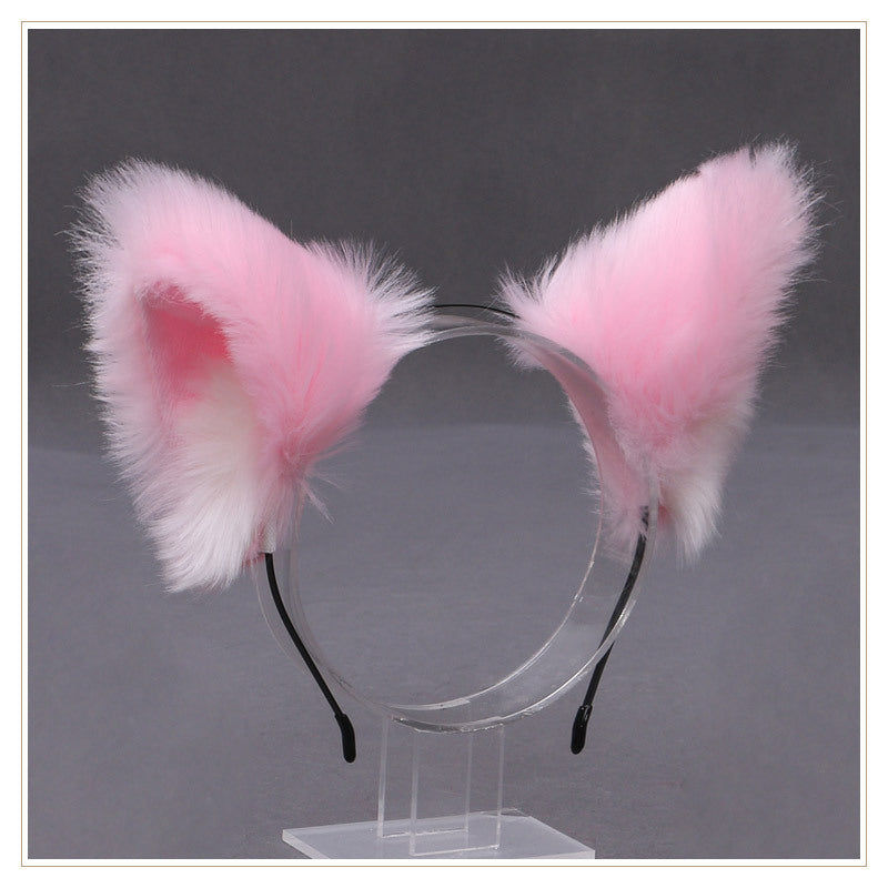 Wholesale Cute Cat's Ears Plush Headband