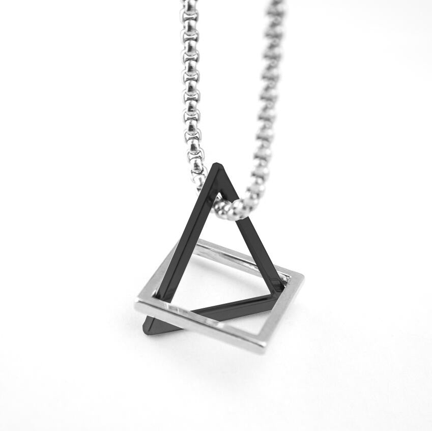 Wholesale Triangle Hip Hop Long Sweater Chain