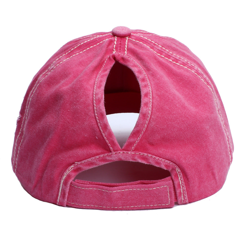 Jefe de fibra acrílica al por mayor Recomendar una antigua gorra de béisbol de cinco estrellas rasgada