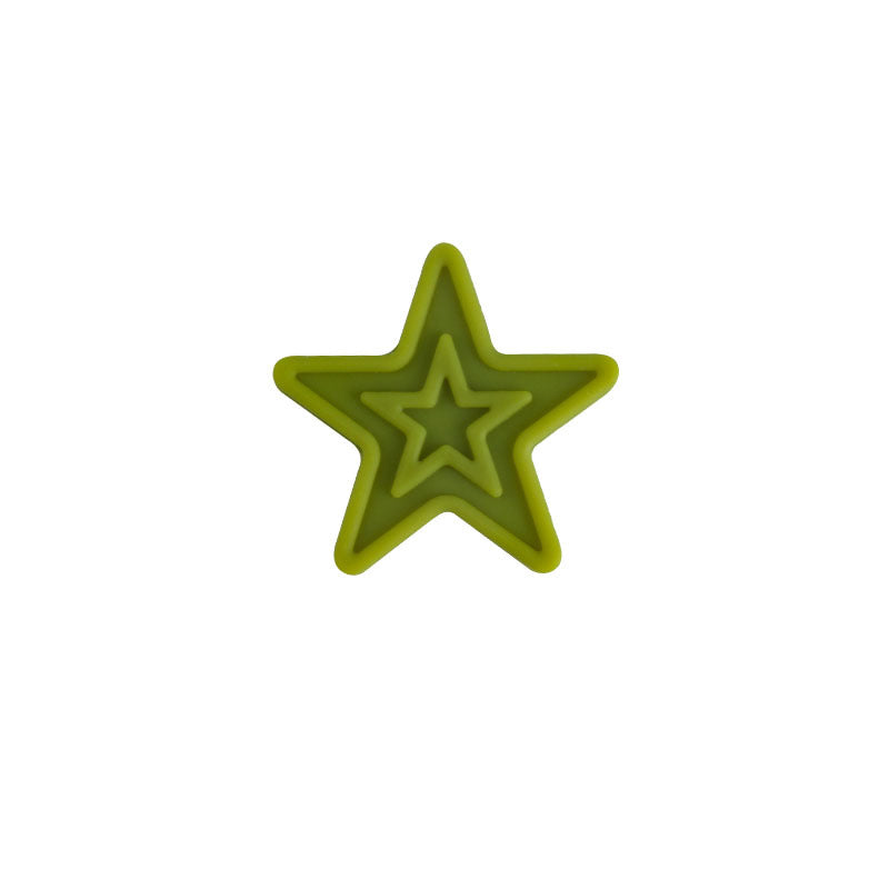 Wholesale 20PCS DIY Pentagram Silicone Beads