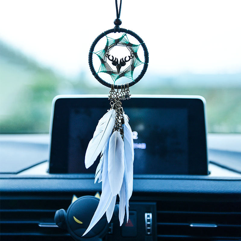 Wholesale Feather Car Accessories Dream Catcher