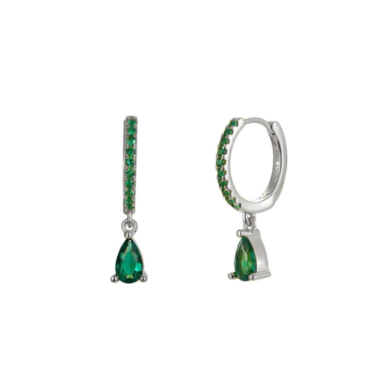 Wholesale Rhinestone Drop Shaped Earrings