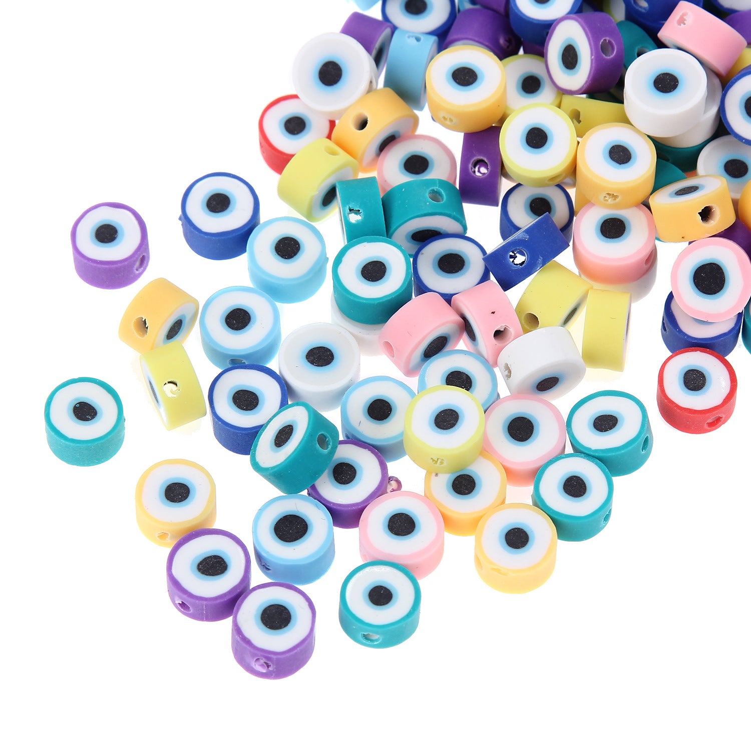 Al por mayor 100 piezas/paquete de cerámica suave de cerámica en rodajas de oculares de diablo