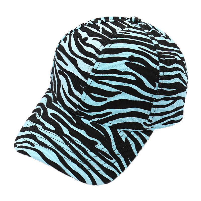 Wholesale Cotton and Linen Zebra Baseball Cap