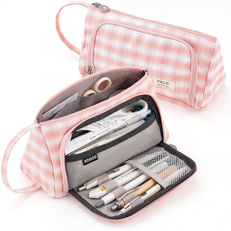 Wholesale Large Capacity Pen Bags, Canvas Stationery Bags