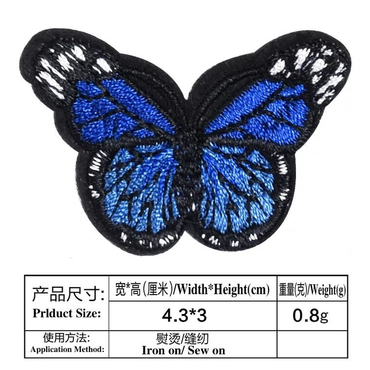 Wholesale Colorful Butterfly Cloth Patches 36 Pack Embroidery Appliques For Clothing And DIY Crafts Stylish Party Everyday Resale