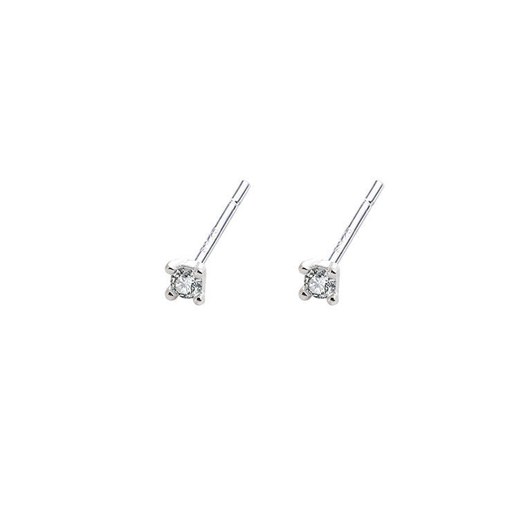 Wholesale 925 Sterling Silver Zircon Earrings