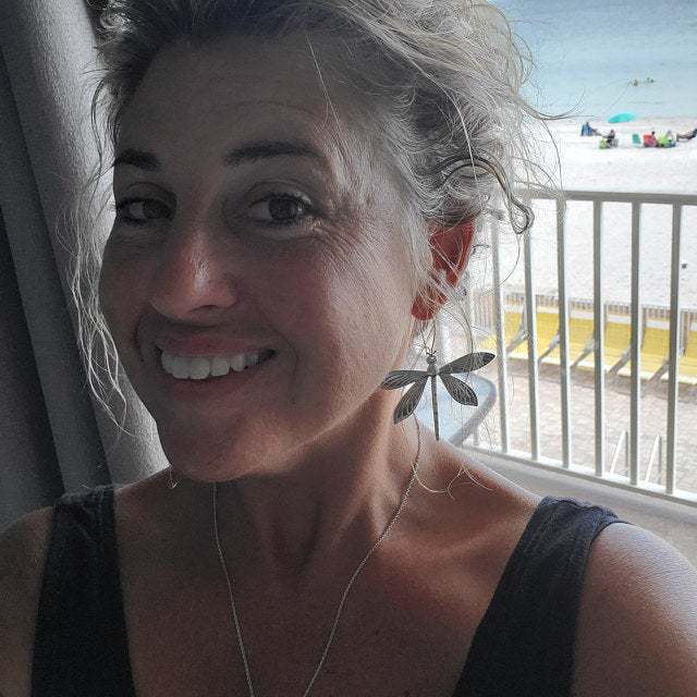 Wholesale Large Size Dragonfly Alloy Earrings