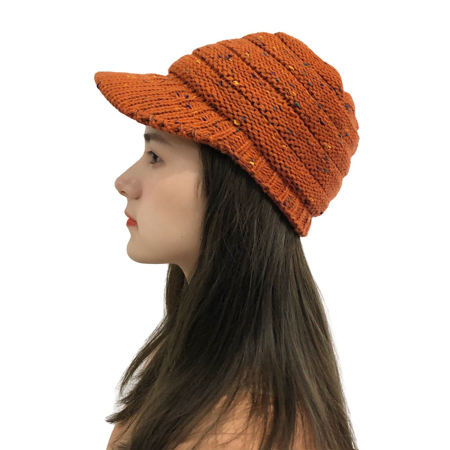 Wholesale Winter Dot Yarn Colorful Woolen Hat To Prevent Cold and Warm Baseball Knitted Hat