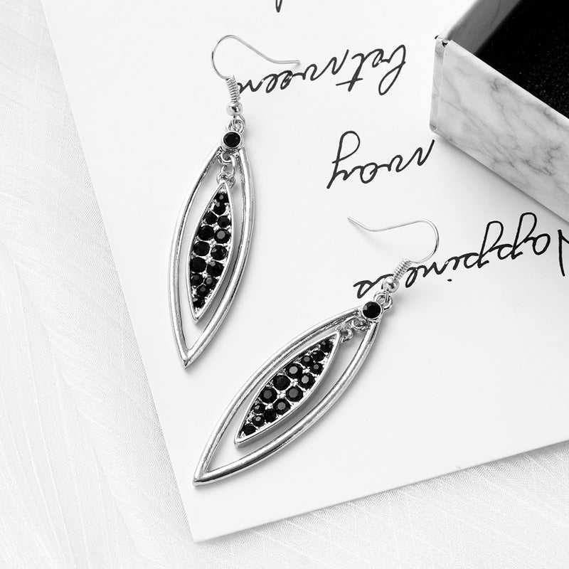 Wholesale New Women's Popular Vintage Bohemian Gold Diamond Earrings