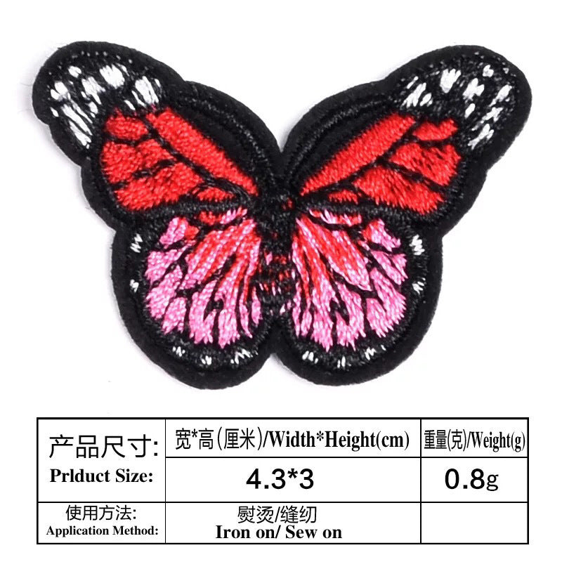 Wholesale Colorful Butterfly Cloth Patches 36 Pack Embroidery Appliques For Clothing And DIY Crafts Stylish Party Everyday Resale