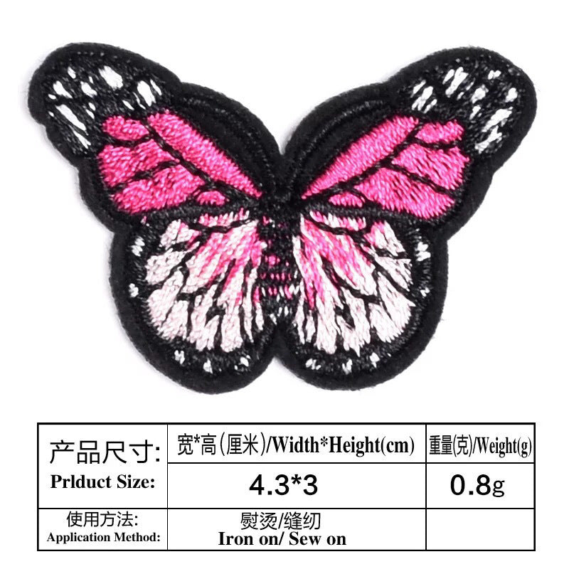 Wholesale Colorful Butterfly Cloth Patches 36 Pack Embroidery Appliques For Clothing And DIY Crafts Stylish Party Everyday Resale