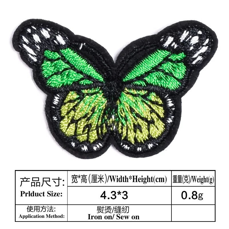 Wholesale Colorful Butterfly Cloth Patches 36 Pack Embroidery Appliques For Clothing And DIY Crafts Stylish Party Everyday Resale