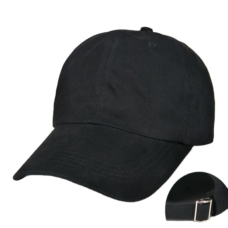 Wholesale Blank Light Plate Simple Cotton Soft Top Adjustable Baseball Cap