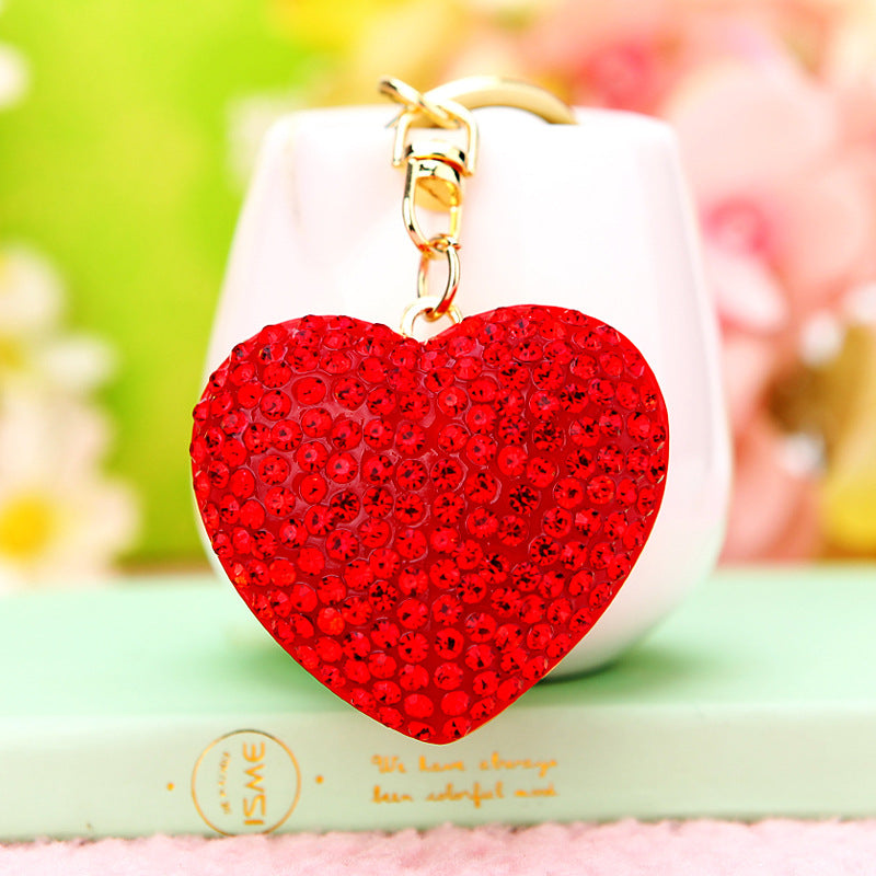 Wholesale Flower Metal Car Keychain With Tassel Pink White Bag Charm And Key Accessory Gift For Women Boutique Resale