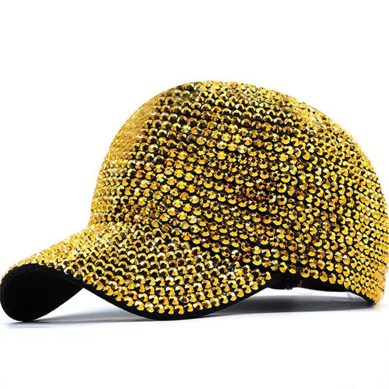 Wholesale Colorful Rhinestone Baseball Caps