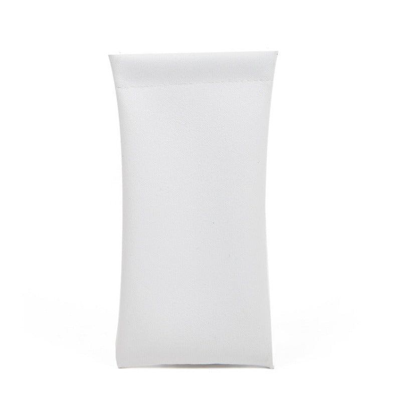 Wholesale Leather Solid Color Glasses Storage Bags
