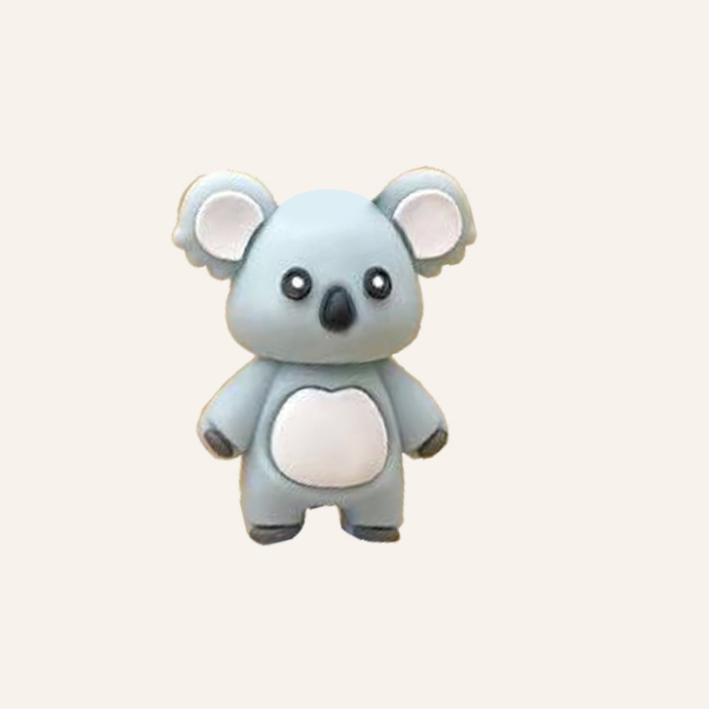 Wholesale 20pcs 3D Colorful Cute Koala Bear Beads