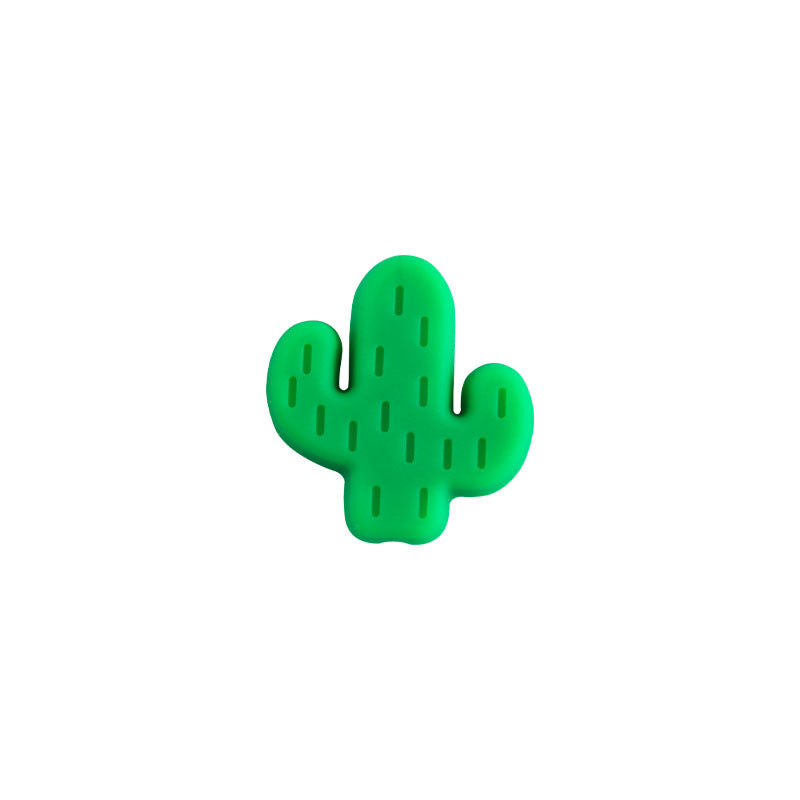 Wholesale 3PCS DIY Cactus Silicone Beads