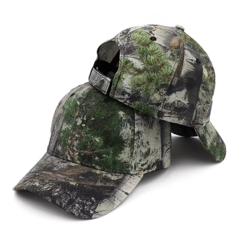Wholesale Camouflage Hat Tree Fan Cotton Baseball Cap