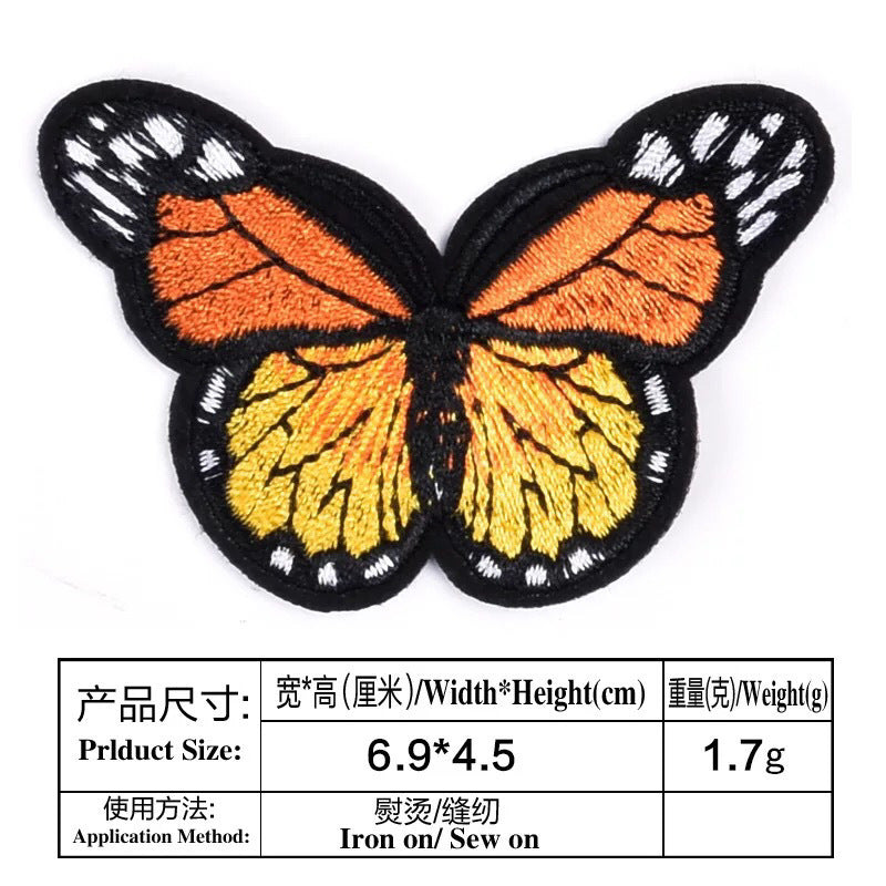 Wholesale Colorful Butterfly Cloth Patches 36 Pack Embroidery Appliques For Clothing And DIY Crafts Stylish Party Everyday Resale