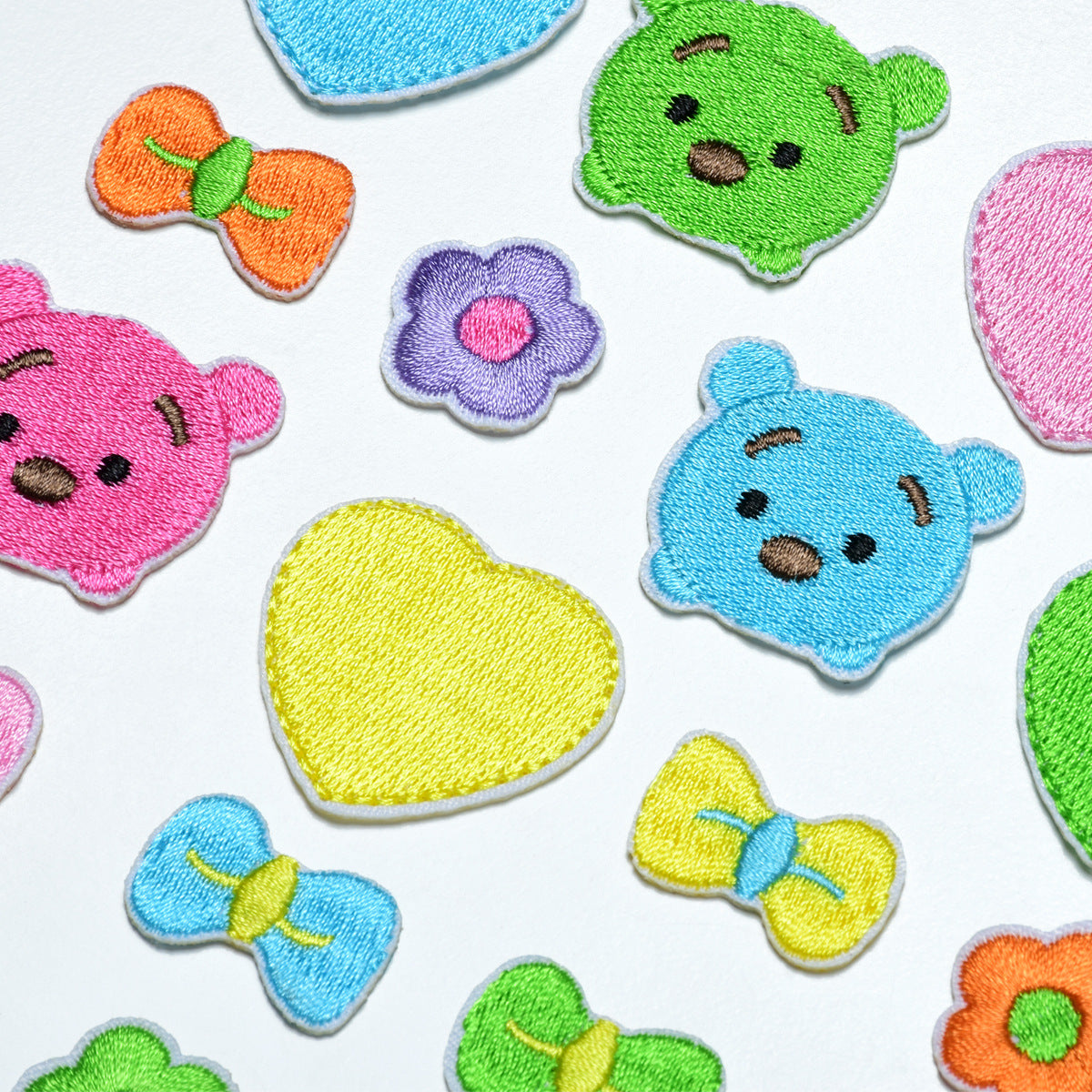Wholesale Cute Cartoon Cloth Patches For Kids Clothing Repair Colorful DIY Applique Everyday Use Gift