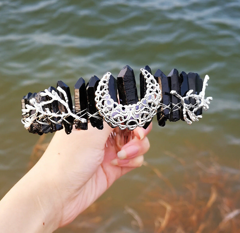 Wholesale Crystal Rainbow Crown Headband