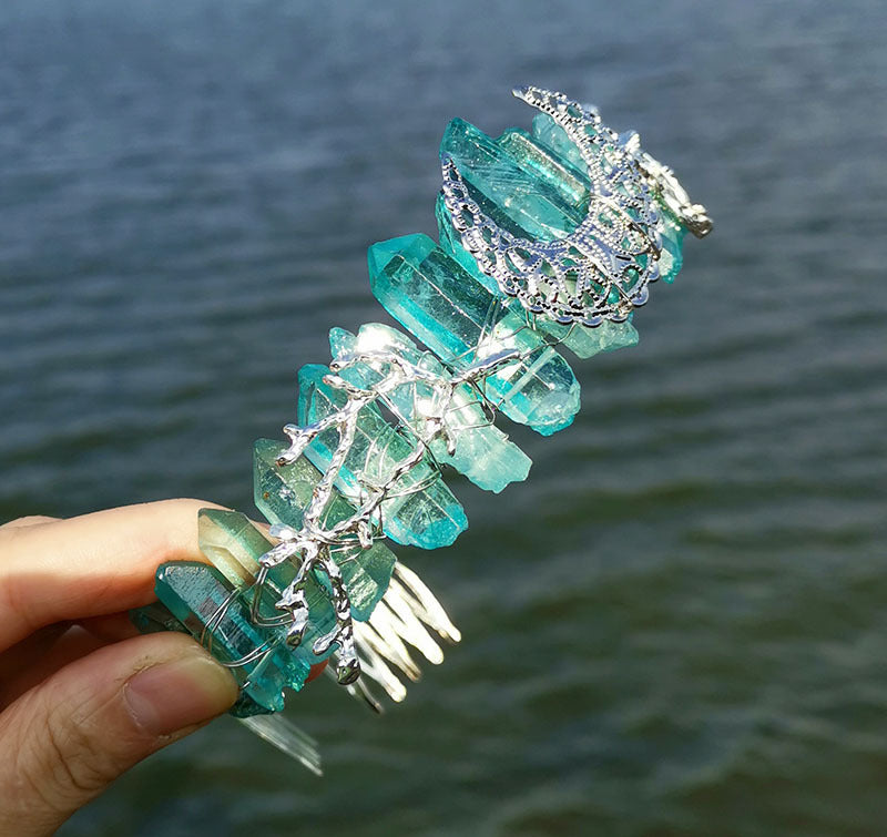 Wholesale Crystal Rainbow Crown Headband