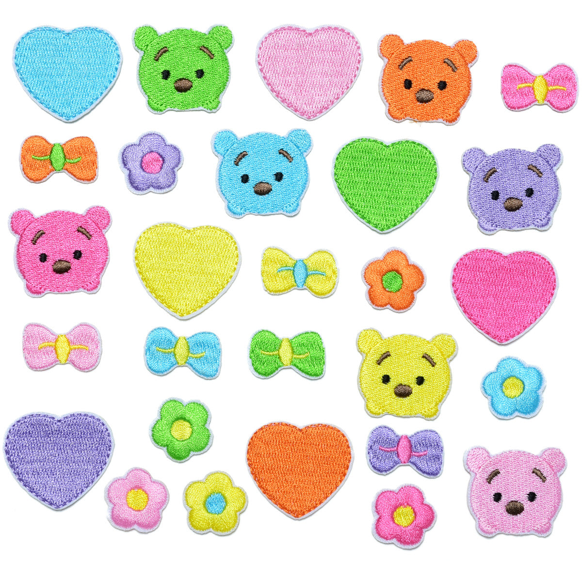 Wholesale Cute Cartoon Cloth Patches For Kids Clothing Repair Colorful DIY Applique Everyday Use Gift
