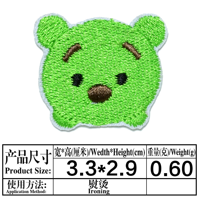 Wholesale Cute Cartoon Cloth Patches For Kids Clothing Repair Colorful DIY Applique Everyday Use Gift