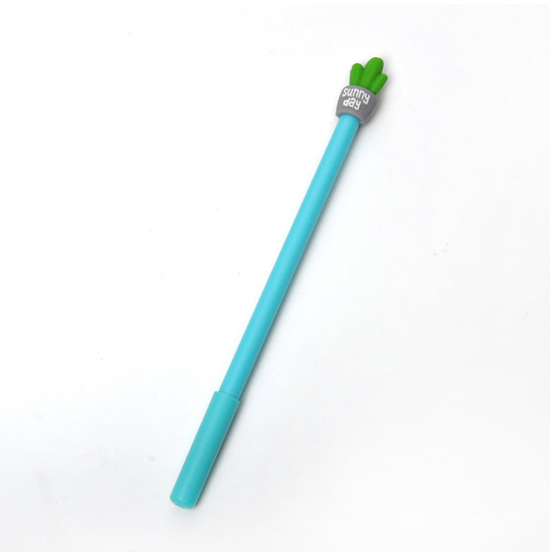 Plástico de plástico al por mayor Cactus gel pluma