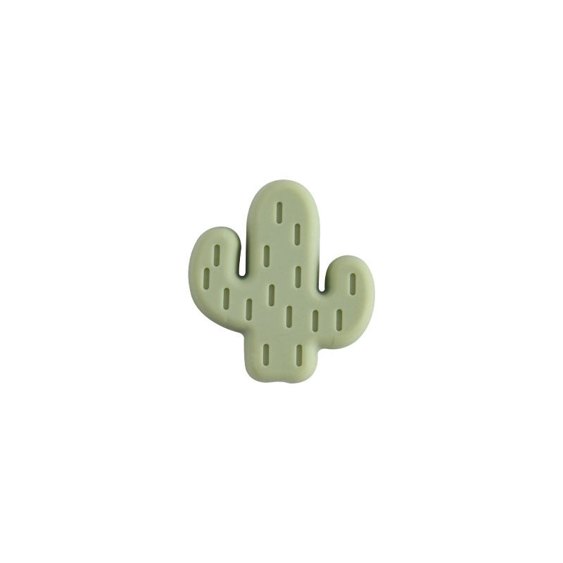 Wholesale 3PCS DIY Cactus Silicone Beads