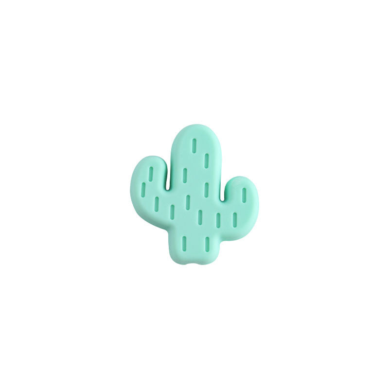 Wholesale 3PCS DIY Cactus Silicone Beads