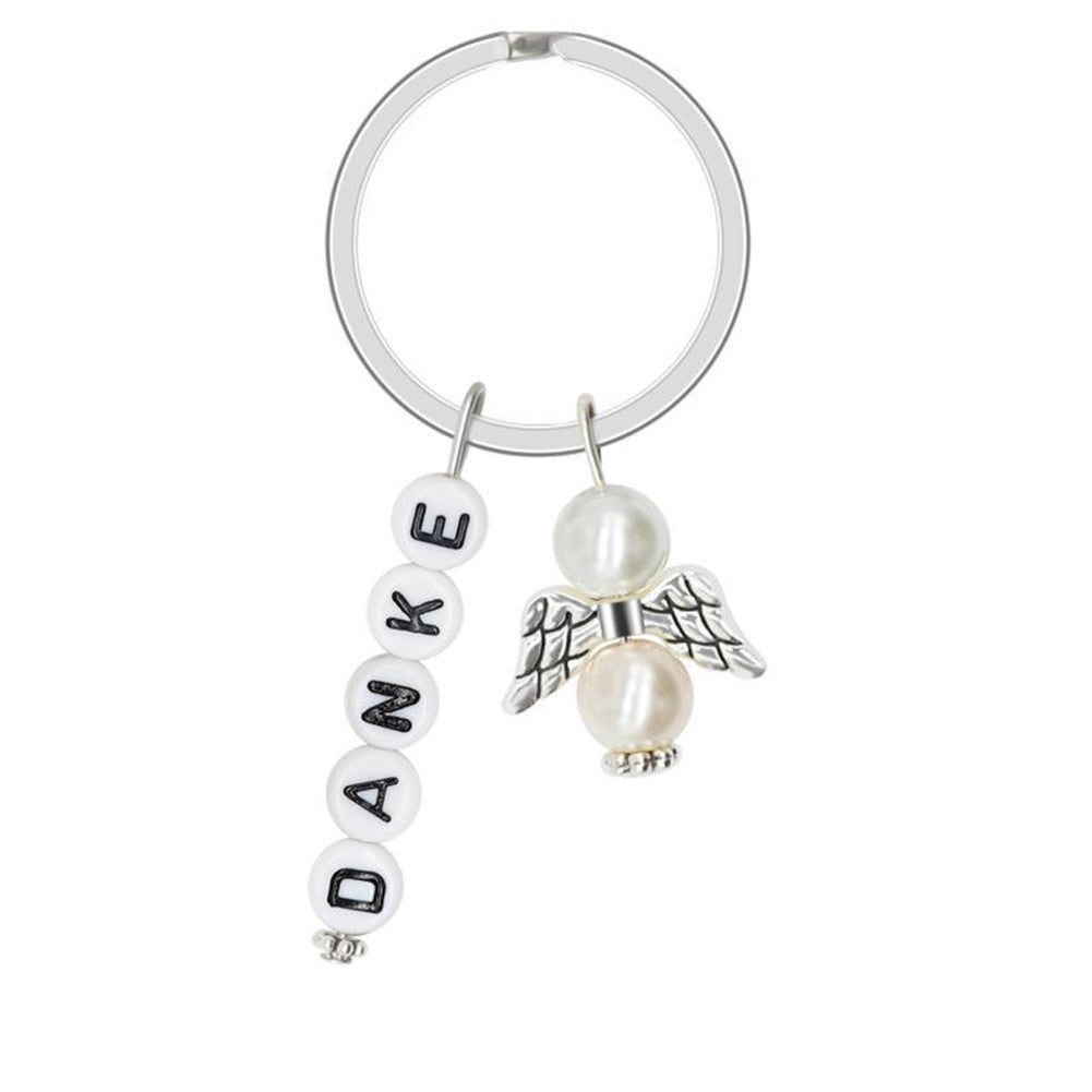 Wholesale 20PCS/PACK Creative Angel Wings Pendant Alloy Keychain