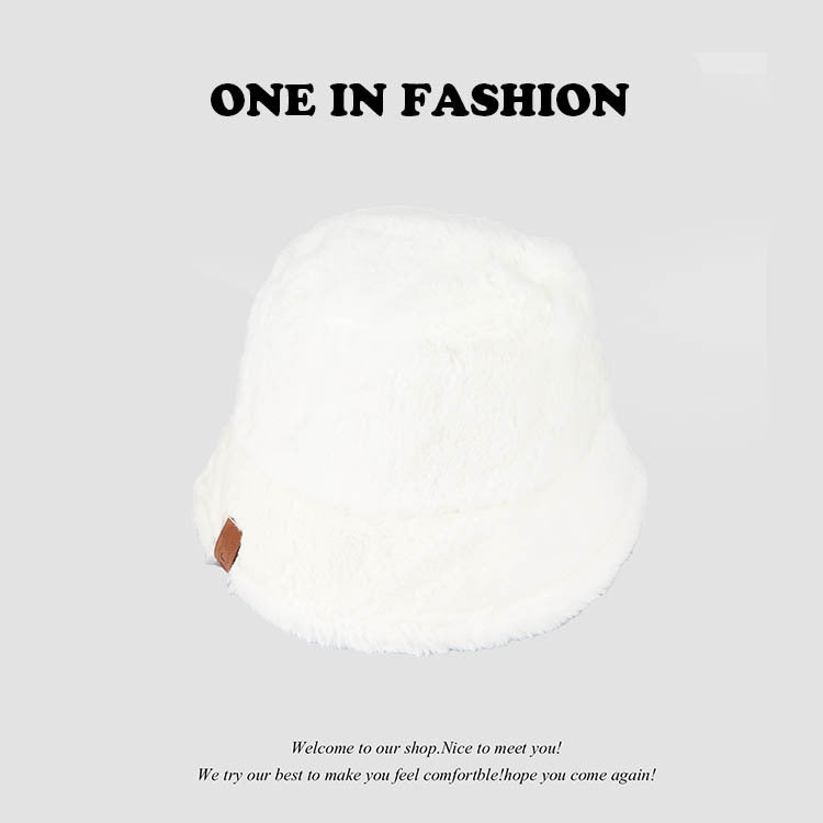 Wholesale Leopard Print Cow Print Zebra Print Plush Bucket Hat