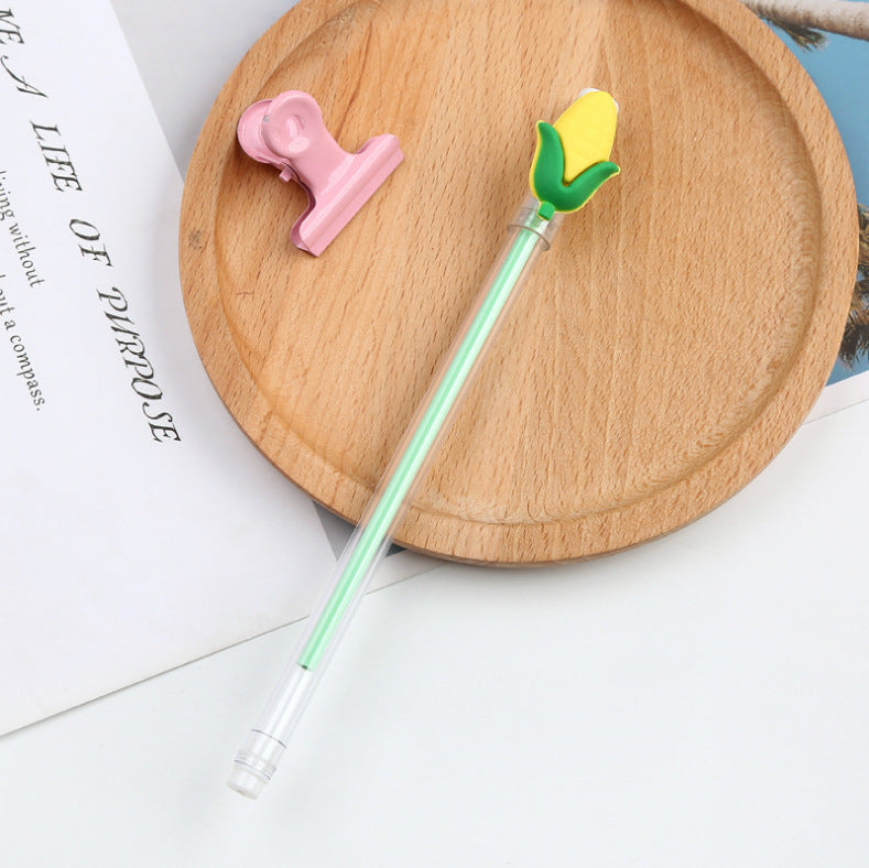 Simulación de plástico de plástico al por mayor gel vegetal pluma