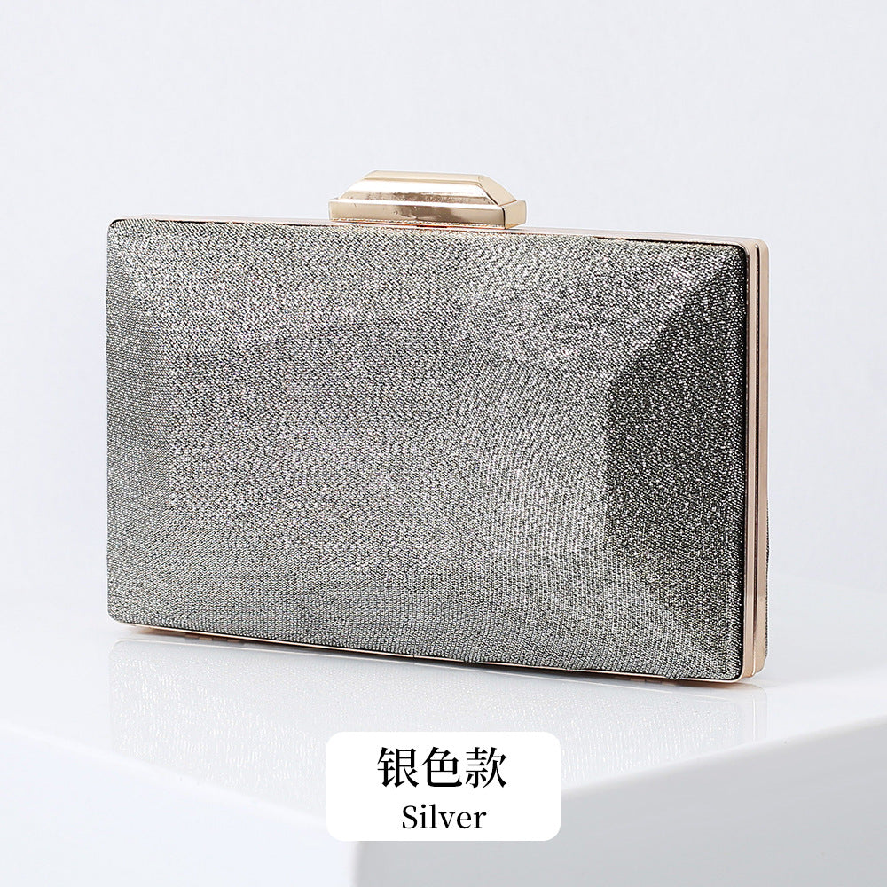 Wholesale 3D Geometry Versatile Gradient Color Silk Simple Handbag