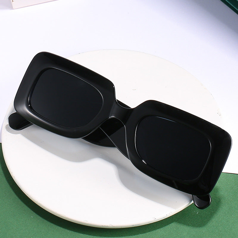 Wholesale Square Frame Wide Leg Wide Sunglasses