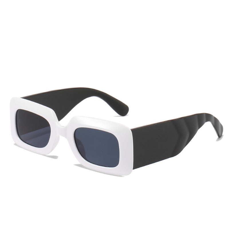 Wholesale Square Frame Wide Leg Wide Sunglasses